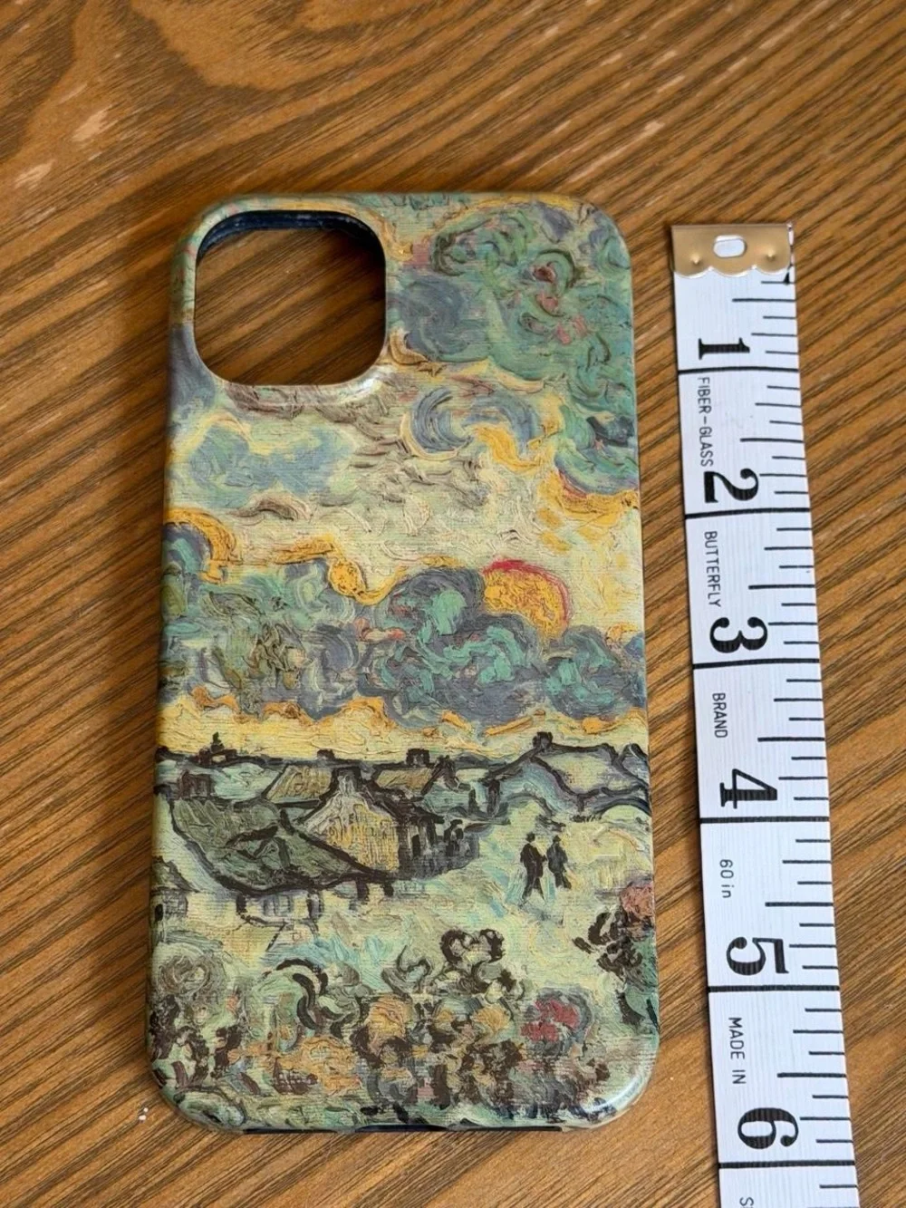Van Gogh Print Blue Green Landscape Phone Case - from Van Gogh Museum